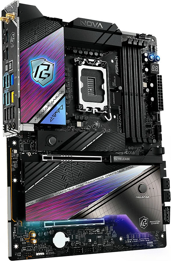 Pllakë amë ASRock Phantom Gaming Z890 Nova WiFi, LGA 1851, DDR5, Wi-Fi 7, ATX