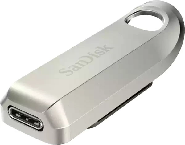 USB SanDisk SDCZ75-064G-G46, 64 GB, USB Type-C, Argjendtë