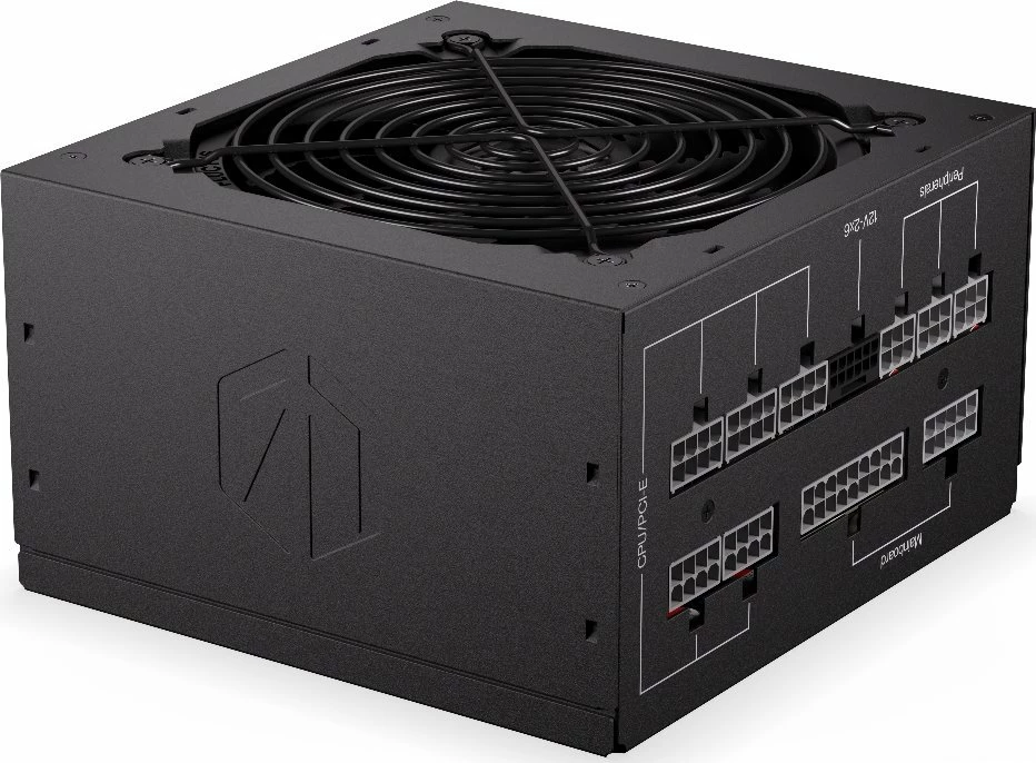 Furnizues rryme Endorfy Supremo FM6 850W 80 Plus Gold ATX 3.1, modular i plotë, i zi