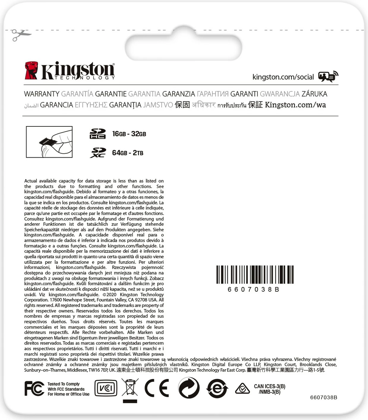 Kartelë SD Kingston Technology Canvas Go Plus 512GB, 170 MB/s, e zezë
