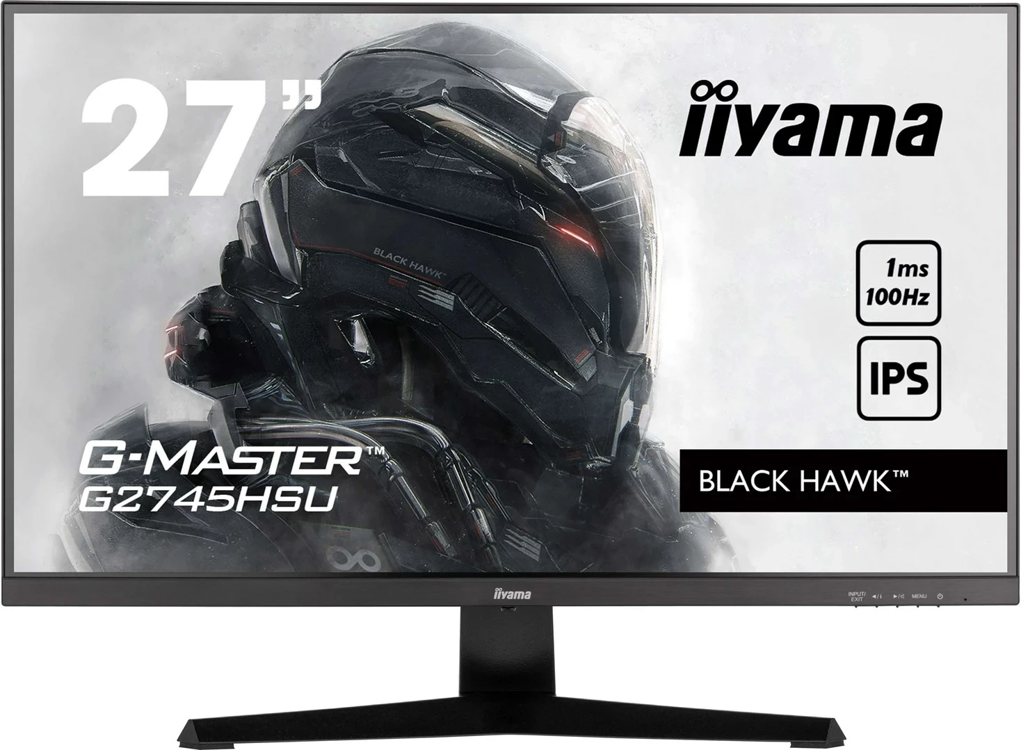 Monitor IIYAMA G-MASTER G2745HSU-B2, 27", Full HD, i zi
