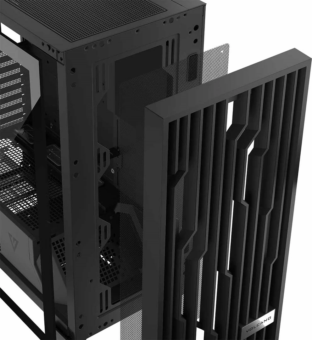 Kasë MODECOM VOLCANO PERUN APEX ARGB MIDI Black