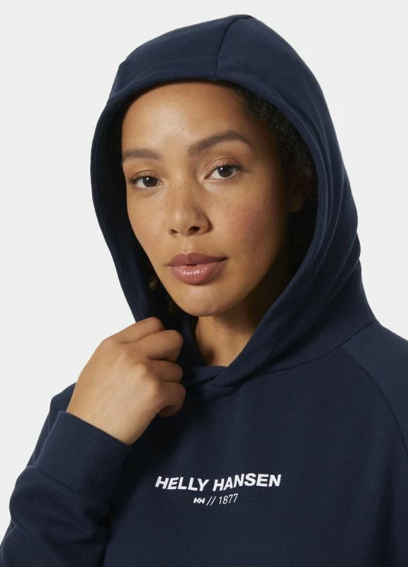 Fustan me kapuç Helly Hansen për femra, blu marine