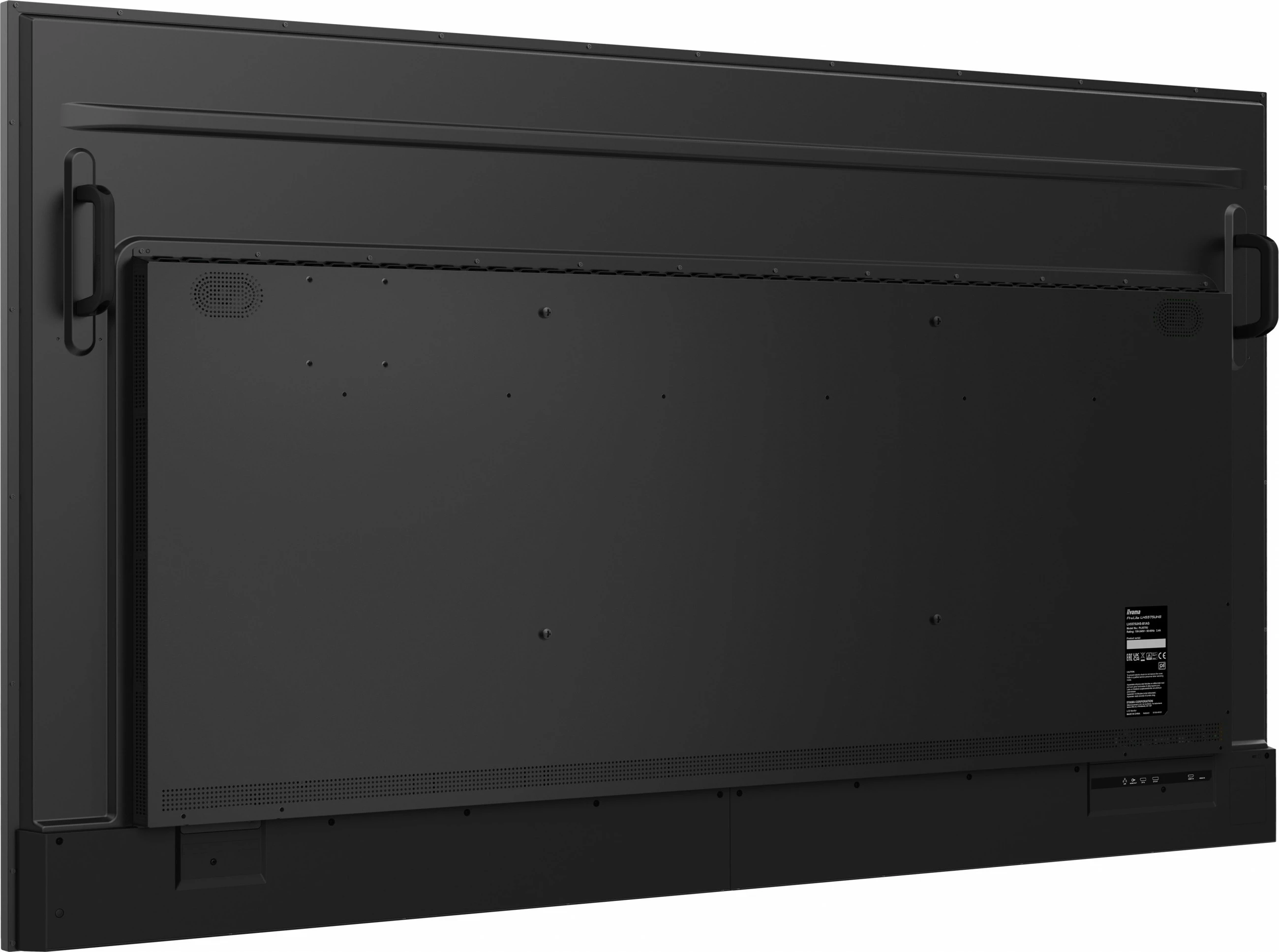 Monitor iiyama LH8665UHSB-B1, Kiosk design, 86", LED, 4K Ultra HD, Wi-Fi, e zezë