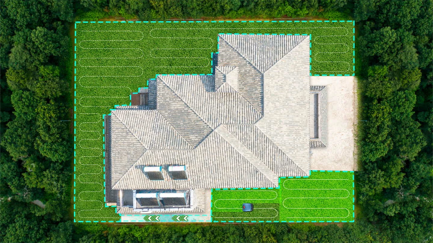 Kositëse bari robotike HOOKII Neomow S, WiFi, bateri 4400 mAh, IPX5, e kaltër/e zezë