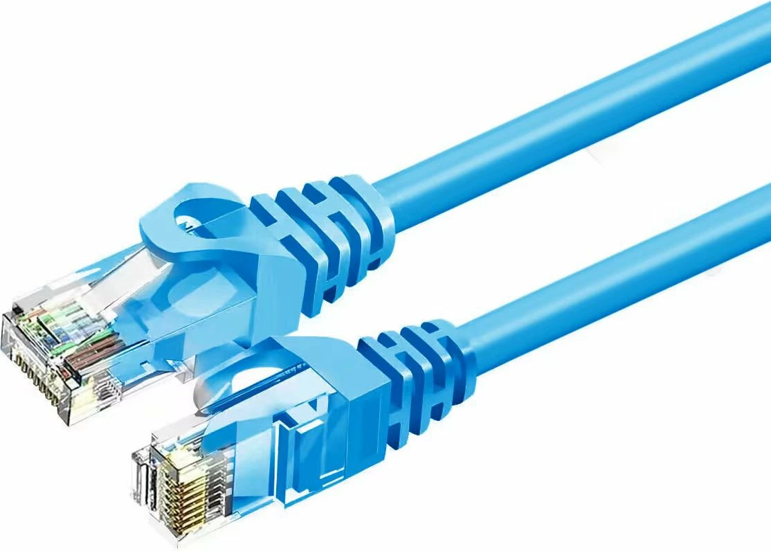 Kabllo rrjeti Ethernet ZOY ZCR2B Cat.6 UTP 2m RJ45-RJ45, kaltër