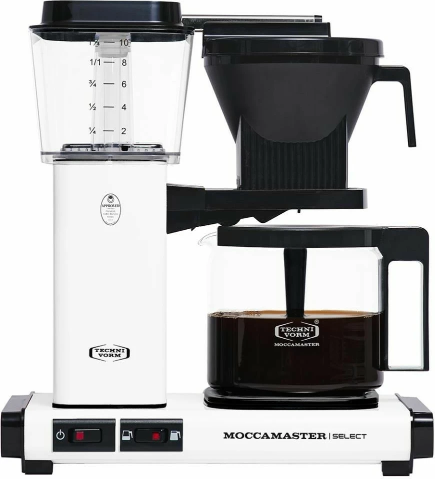 Aparat kafeje Moccamaster KBG Select, bardhë mat