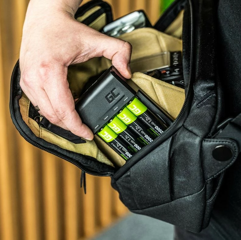 Karikues baterish Green Cell GC VitalCharger GRADGC01, AA/AAA, Ni-MH, i zi