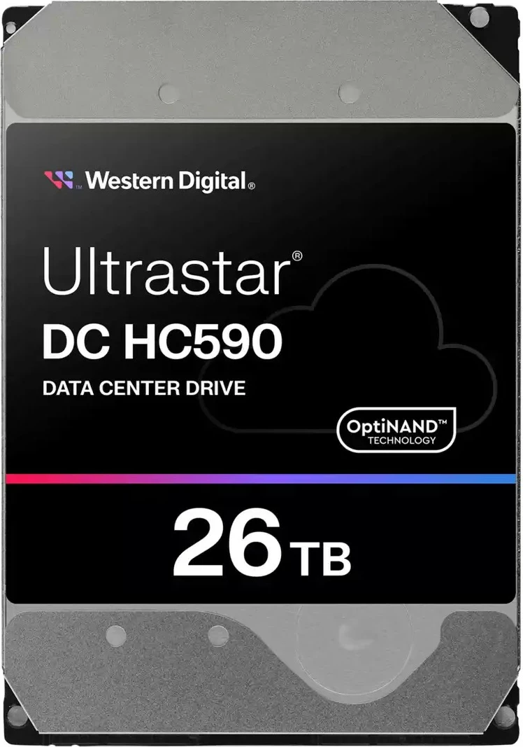 HDD Western Digital DC HC590, 26 TB, 7200 RPM, 3.5", Serial ATA