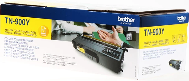 Toner, Brother, TN-900Y, rendiment 6000 faqe, i verdhë