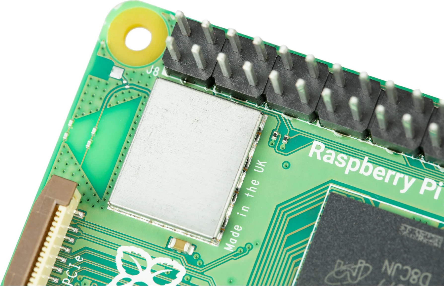 Kompjuter Raspberry Pi 5, 16GB RAM, ARM Cortex-A76, jeshile