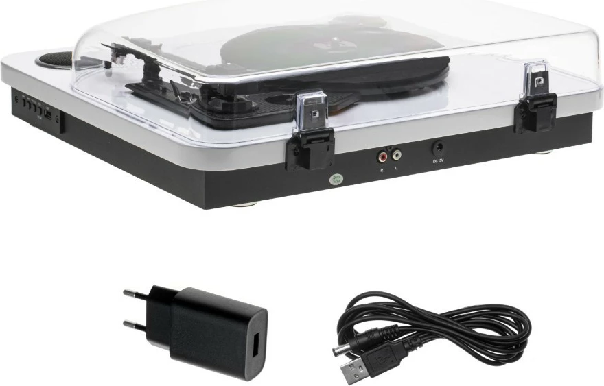 Gramafon Adler AD1914 me Bluetooth dhe USB, Bardhë