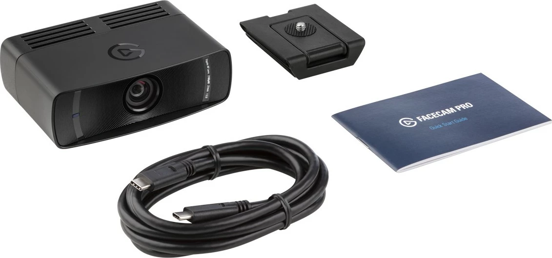 Webcam Elgato Facecam Pro 4K Ultra HD, 60fps, USB-C, i zi