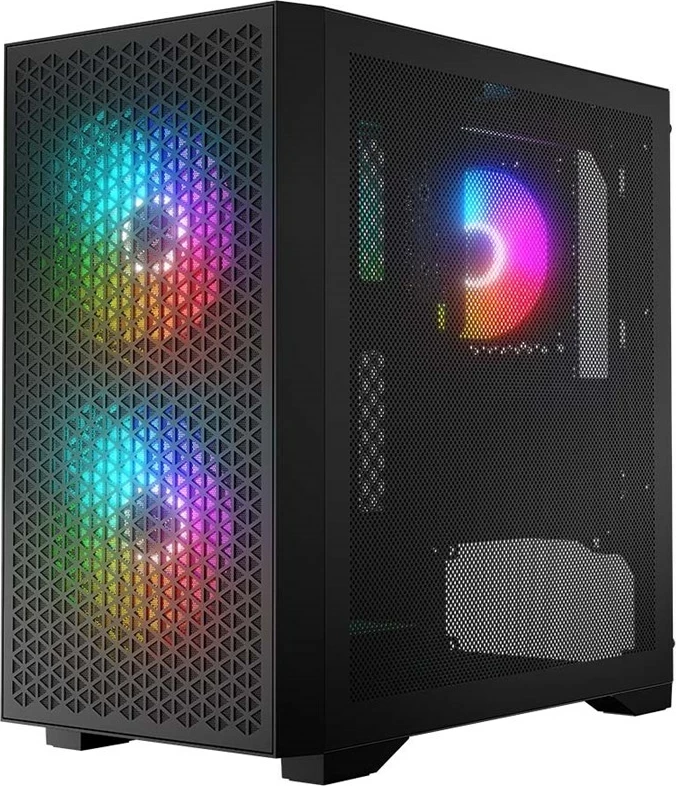 Kasë LOGIC DART PRO ARGB MINI USB-C, e zezë