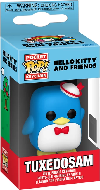 Brelok Funko POP! Keychain Sanrio Tuxedo Sam, vinil, kaltër