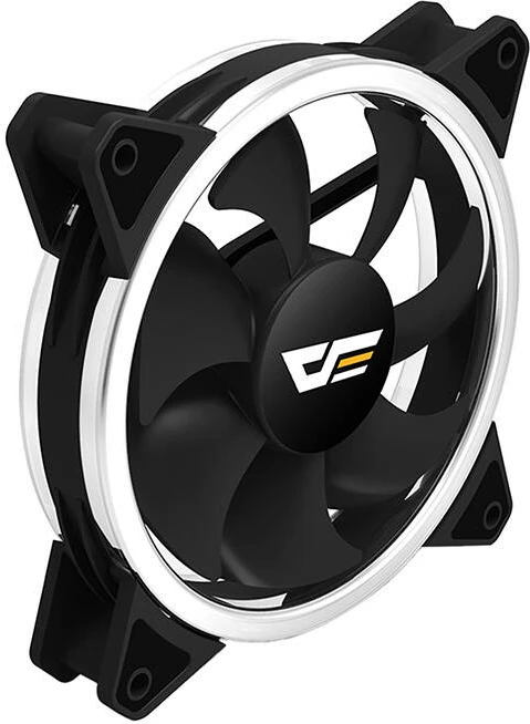 Set ventilatorë Darkflash DR12 Pro 3in1, 120x120 mm, ARGB, i zi
