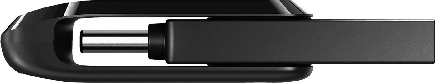 USB SanDisk Ultra Dual Drive Go, 512 GB, USB Type-A / USB Type-C, 3.2 Gen 1, 150 MB/s, Swivel, Black