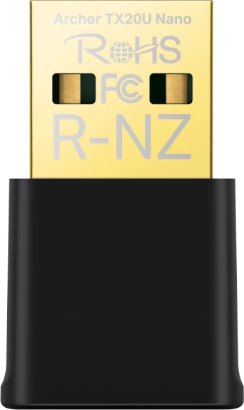 adapter USB Wi‑Fi 6 TP-LINK Archer TX20U Nano AX1800 dual-band, zi