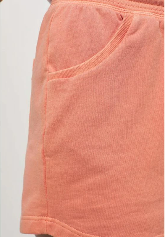 Pantallona të shkurtra për femra Mustang, portokalli