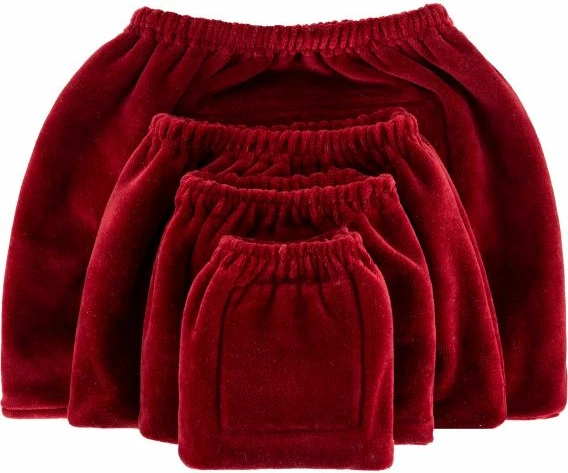 Kapelë për qen, burgundy, Paws & Whiskers, kulakkoruyucub