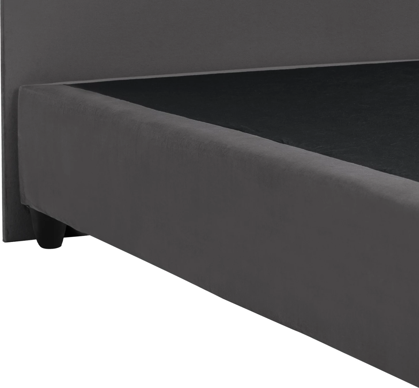 Shtrat DOLORES, kadife gri, FH637.10, 150x200 cm