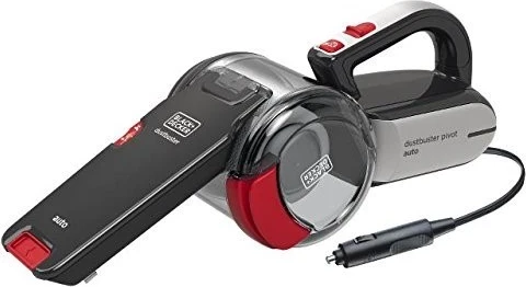 Fshesë Portative për Vetura Black & Decker Pivot PV1200AV-XJ, gri e kuqe