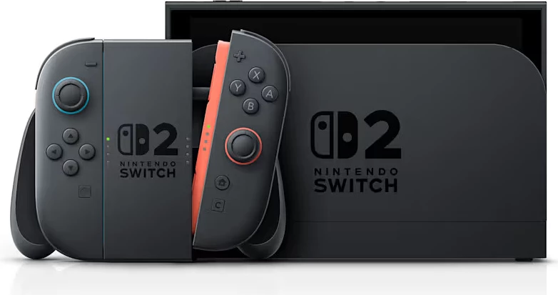 Konsolë Nintendo Switch 2 256GB 7.9\" + Mario Kart World (digjitale), Joy-Con kaltër e çelët/kuqe e çelët