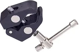 Kllapë fiksimi Hurtel për aksesorë, 1/4 dhe 3/8 inç, Metal, e zezë