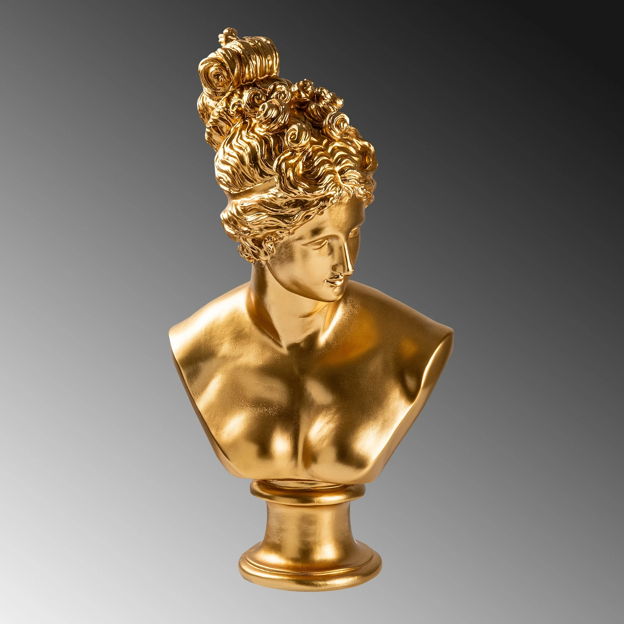 Objekt dekorativ Evila Originals, ngjyrë ari, Yak-037