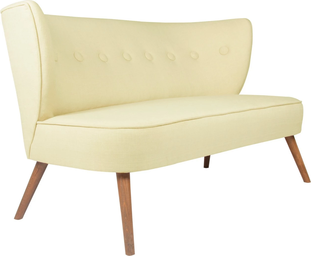 Divan dy vendësh, ngjyrë krem, Atelier del Sofa, Bienville