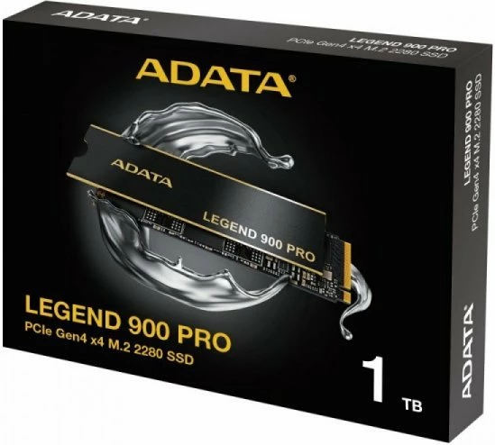 SSD ADATA Legend 900 Pro SLEG-900P-1TCS 1TB M.2 2280 PCIe Gen4 x4 NVMe me radiator