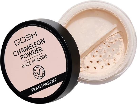 Pudër e lirshme për fytyrë Gosh Chameleon Powder 001 Transparent 8g