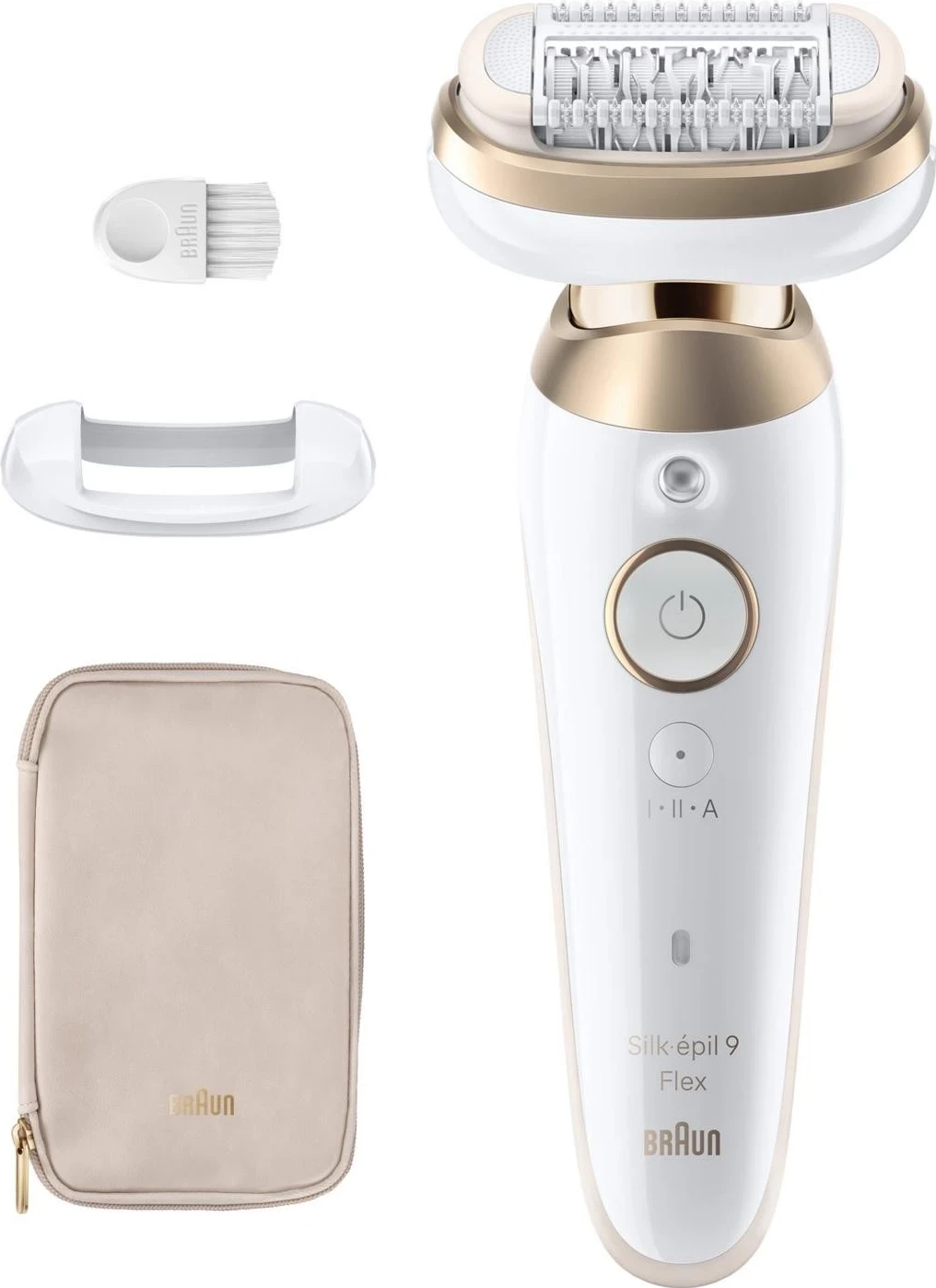 Epilator Braun Silk-Epil 9 Flex 9-011, 3D, ngjyrë bardhë-ari