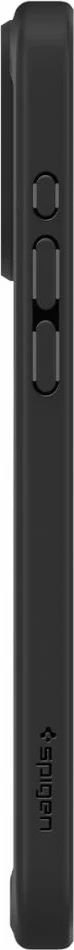 Mbështjellës Spigen Ultra Hybrid Mag për iPhone 15 Pro Max, MagSafe, Transparent/Black
