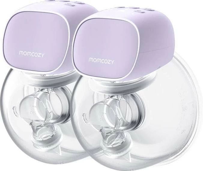 Pompa gjiri Momcozy S9 pro, pa kabllo, vjollcë