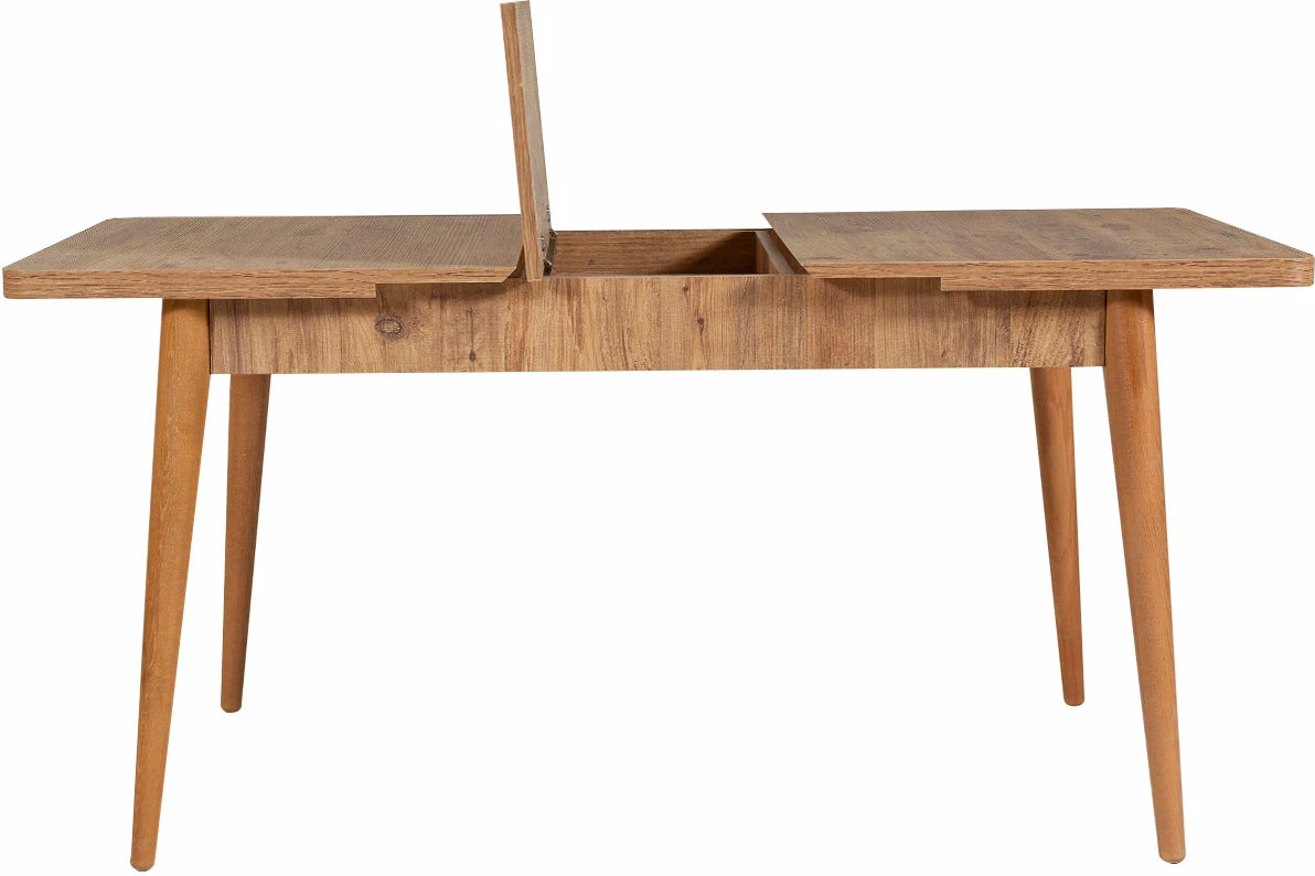 Set tavolinë me karrige (4 pjesë), zgjatshme, Skye Decor, Vina 0900, ngjyrë Atlantic Stone