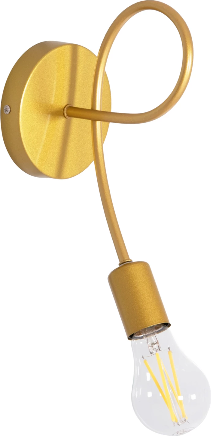 Aplik FRIDRIK, metalik ngjyrë ari, 12x15.5x28.5cm