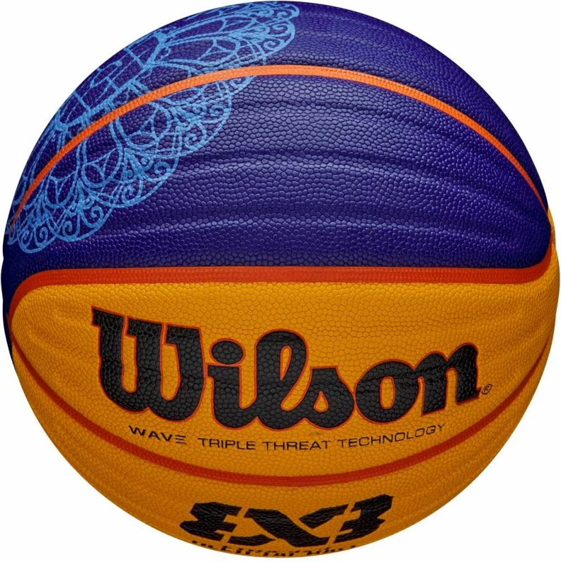 Top basketbolli Wilson për meshkuj dhe femra, blu dhe të verdhë
