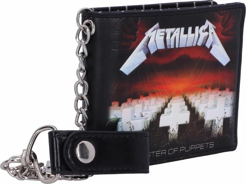 Portofol NEMESIS NOW Metallica Master of Puppets, PU, me zinxhir, i zi