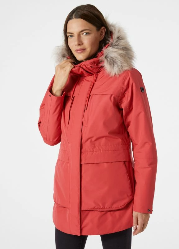 Pallto për femra Helly Hansen, e kuqe