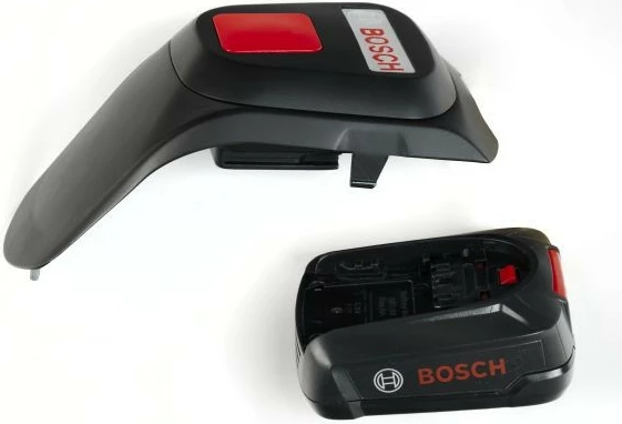 Lodër kositëse bari Bosch Klein 2796 me dritë dhe zë, e gjelbër/zezë