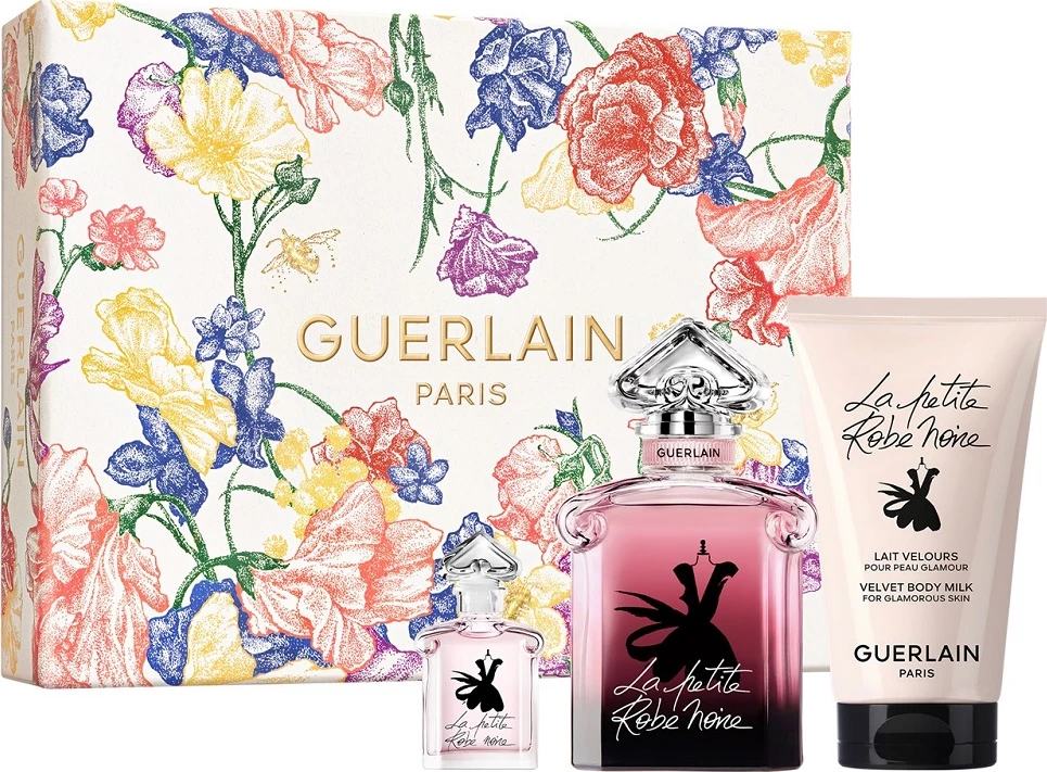 Set Eau de Parfum për femra Guerlain La Petite Robe Noire Intense, 50ml + 5ml + 75ml