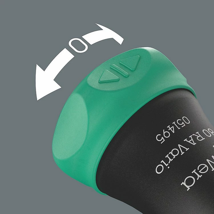 Set kaçavidash Wera Kraftform Kompakt Vario RA, 7 copë, dorezë e zezë/gjelbër