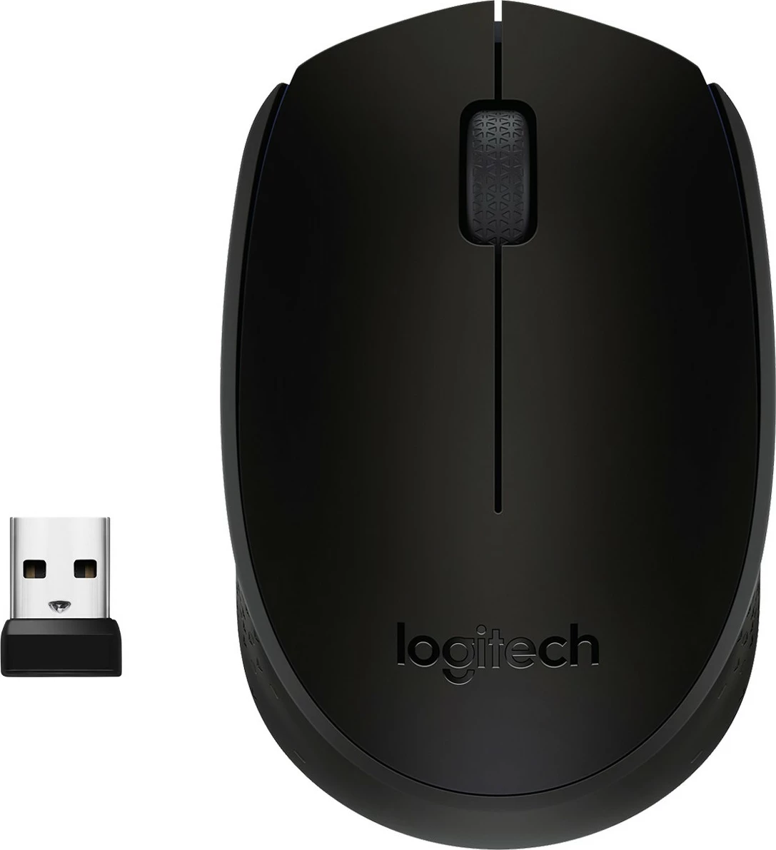 Maus Logitech M170 Wireless, Ambidextrous, Optical, RF Wireless, 1000 DPI, Black
