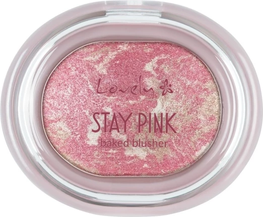 Blush i pjekur Lovely Stay Pink për femra rozë 3.5g