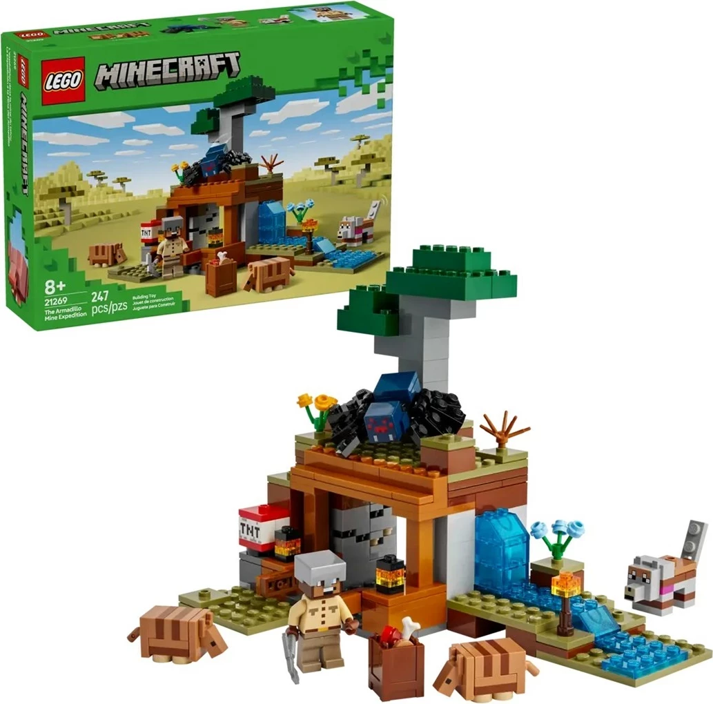Lego Minecraft 21269 The Armadillo Mine Expedition