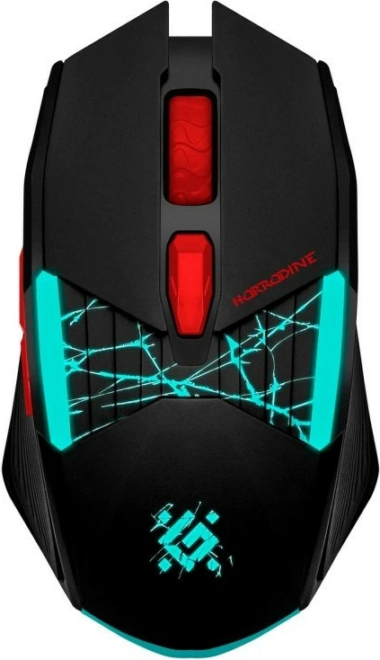 Maus Defender GM-126 TISA RF+BT Optik 1600dpi 6P, Zi