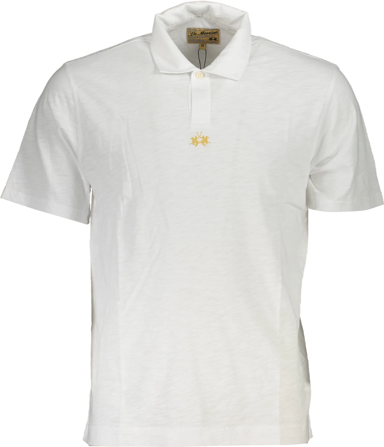 Polo maicë LA MARTINA meshkuj, të bardhë