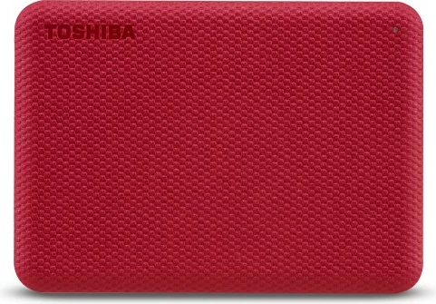 Hard disk ekstern Toshiba Canvio Advance 4TB, USB 3.2, i kuq