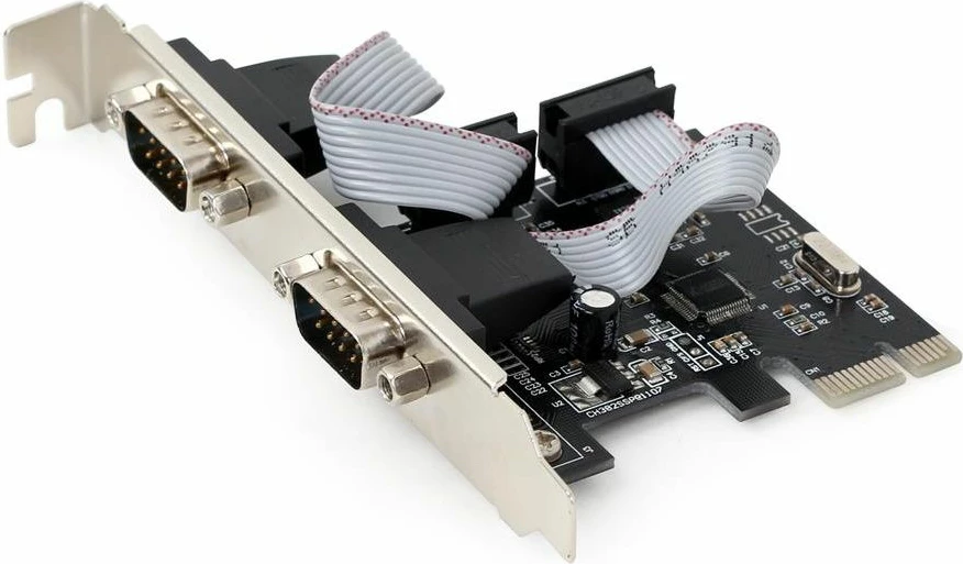 Kartë kontrolluese PCIe Gembird SPC-22, 2x COM RS-232 DB9